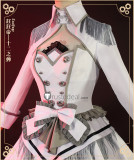Date A Live Date A Bullet 2 White Queen Inverse Kurumi Tokisaki Sawa Yamauchi White Military Cosplay Costume