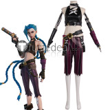 League of Legends LOL Arcane Jinx Cosplay Costume