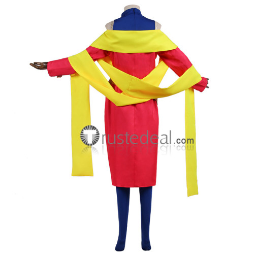 Street Fighter Rose Red Cosplay Costume