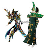 Yugioh Dark Magician Dark Paladin Green Cosplay Costume