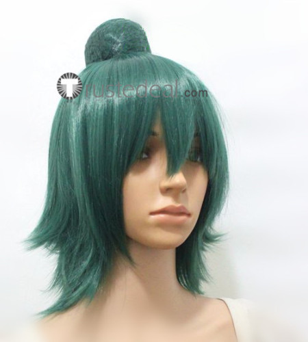 Tokyo Ghoul Eto Yoshimura Sen Takatsuki Short Green Cosplay Wig