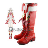 Ultraman Mebius Glitter Version Female Genderbend Red Cosplay Shoes Boots