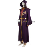The Legend of Zelda Hyrule Warriors Age of Calamity Sorcerer Astor Purple Cosplay Costume