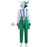 One Piece Page One Green White Cosplay Costume