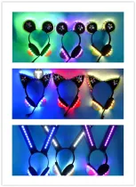 Love Live SR Nico Kotori Honoka Nozomi Eli Rin Hanayo Maki Umi Cyber Video Game Cosplay Headsets Bracelets Anklets Props