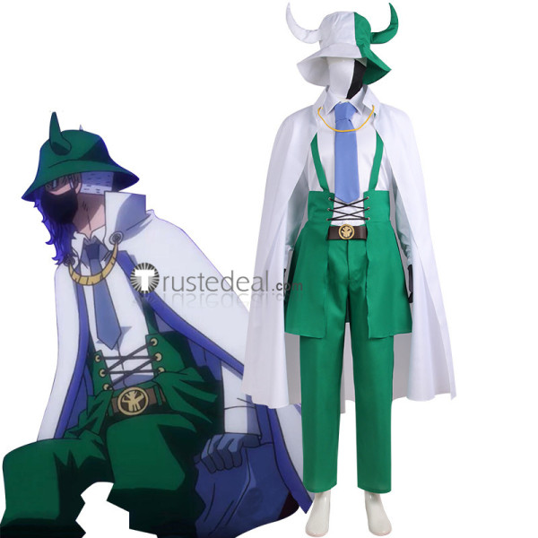 One Piece Page One Green White Cosplay Costume