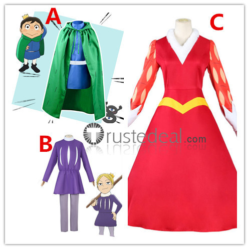 Ousama Ranking Ranking of Kings Bojji Daida Jiling Queen Bebin Cosplay Costumes