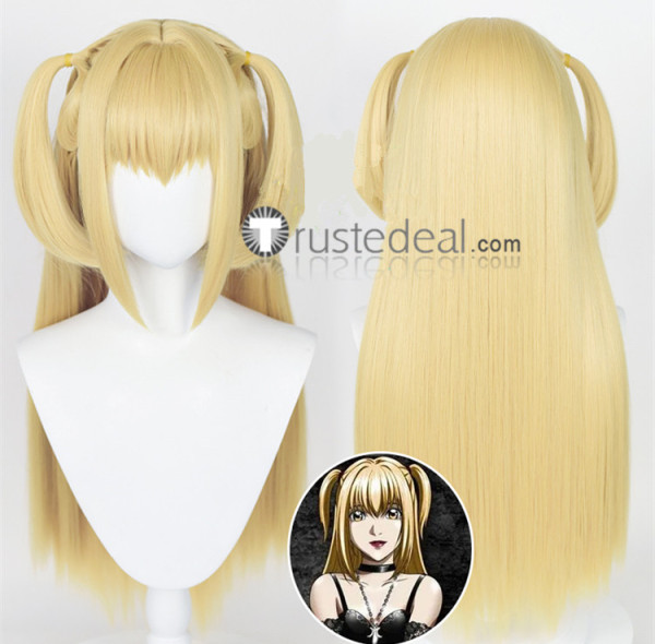 Death Note Amane Misa Blonde Cosplay Wig