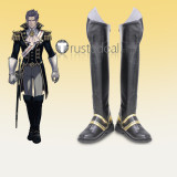 Dai Gyakuten Saiban The Great Ace Attorney Adventures Steampunk Detective Sherlock Holmes Barok van Zieks Cosplay Shoes Boots