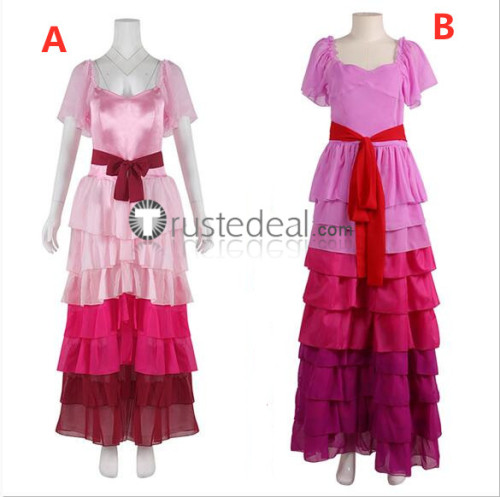 Harry Potter Hermione Jean Granger Pink Gown Dress Cosplay Costumes