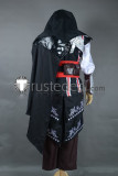 Assassin's Creed Ezio Auditore da Firenze Black Cosplay Costume