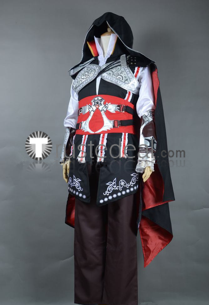 In Stock&Ready Ship~ Assassin Ezio Auditore da Firenze Cosplay Costume mp000169