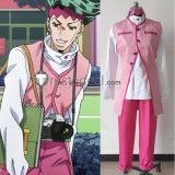 Jojo's Bizarre Adventure Diamond Is Unbreakable Rohan Kishibe Pink Purple Green Cosplay Costumes