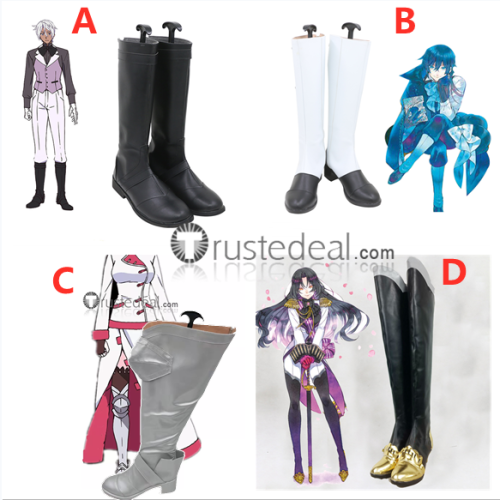 Vanitas no Carte The Case Study of Vanitas Noé Archiviste Vanitas Dominique Jeanne Cosplay Shoes Boots