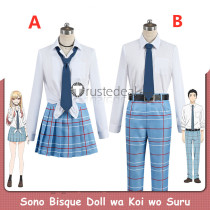 Sono Bisque Doll wa Koi wo Suru My Dress Up Darling Kitagawa Marin Wakana Gojou School Uniform Cosplay Costumes