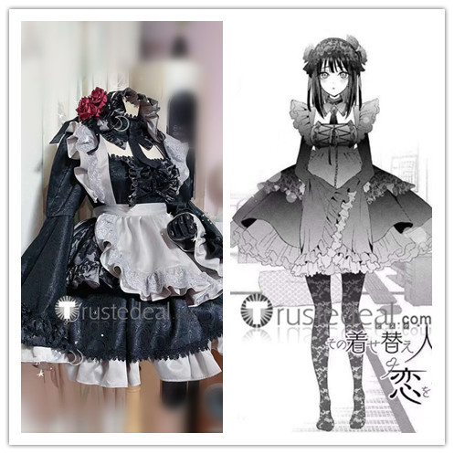 Sono Bisque Doll wa Koi wo Suru My Dress Up Darling Kitagawa Marin Kuroe Shizuku-Tan Maid Lolita Pajamas Devil Cosplay Costume 3