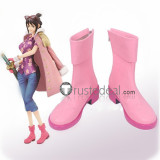 One Piece Tashigi Pink Cosplay Costume