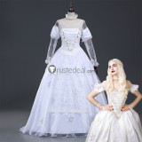 Alice in Wonderland The White Queen Holiday Party Cosplay Costume