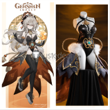 Genshin Impact Alter Ganyu Black Cosplay Costume