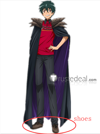 The Devil Is a Part-Timer! Hataraku Maou-sama! 2nd Season Alsiel Demon  General Cosplay Costume