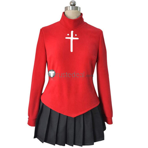 Fate Stay Night Rin Tosaka Cosplay Costume