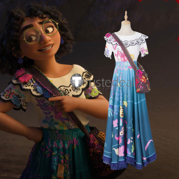 Encanto Film Mirabel Madrigal Disney Cosplay Costume