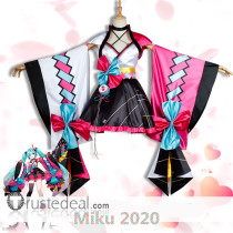 Vocaloid Hatsune Miku Magical Mirai 2020 Kimono Cosplay Costume