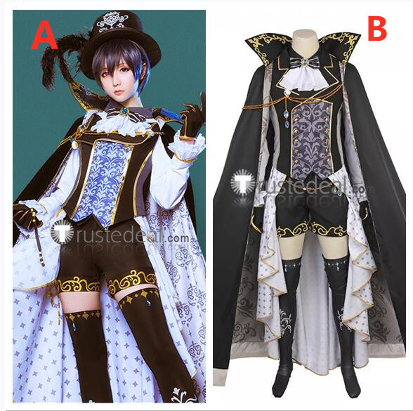 Black Butler Book of Atlantic Yume 100 Collaboration Ciel Phantomhive Sun Awakening Cosplay Costumes