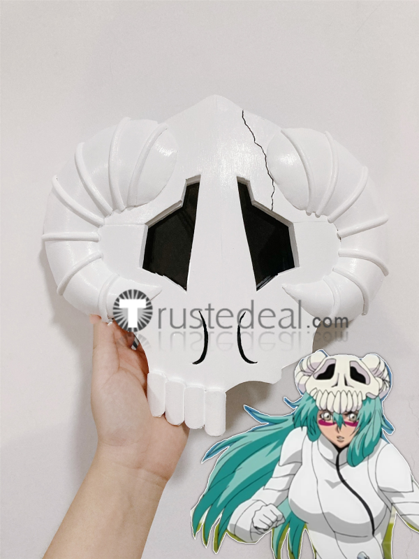 Bleach Nelliel Tu Odelschwanck White Skull Mask Cosplay Props Accessory