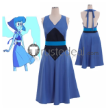 Steven Universe Sapphire Lapis Lazuli Blue Cosplay Costumes