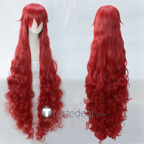 Land of the Lustrous Houseki no Kuni Paparadscha Red Cosplay Wig