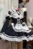 Re Zero Kara Hajimeru Isekai Seikatsu Twins Rem Ram Maid Lolita Lace Cosplay Costumes