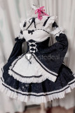 Re Zero Kara Hajimeru Isekai Seikatsu Twins Rem Ram Maid Lolita Lace Cosplay Costumes