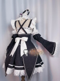 Re Zero Kara Hajimeru Isekai Seikatsu Twins Rem Ram Maid Lolita Lace Cosplay Costumes