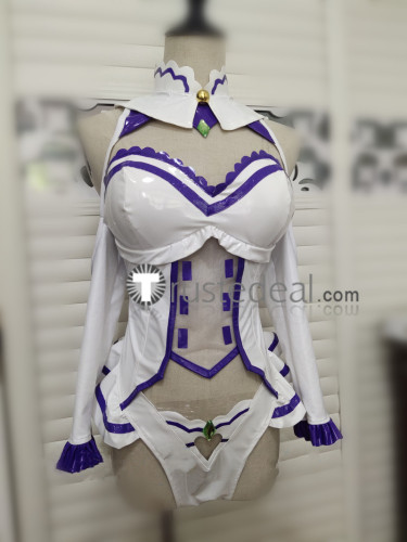 Re Zero Kara Hajimeru Isekai Seikatsu Emilia Rem Ram Bunny Suit Cosplay Costumes