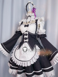 Re Zero Kara Hajimeru Isekai Seikatsu Twins Rem Ram Maid Lolita Lace Cosplay Costumes