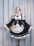 Re Zero Kara Hajimeru Isekai Seikatsu Twins Rem Ram Maid Lolita Lace Cosplay Costumes