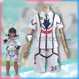 Pokemon Sword and Shield Gym Leader Raihan Blue Black White Cosplay Costumes