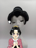 Demon Slayer Kimetsu no Yaiba Daki Koinatsu Koyuki Oiran Geisha Black Grey Cosplay Wigs