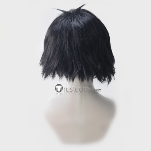 Steins Gate Mayuri Shiina Mayushii Black Cosplay Wig