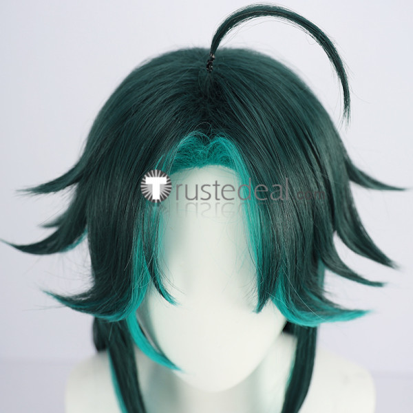 Genshin ImpactvXiao Short Long Green Blue Cosplay Wigs