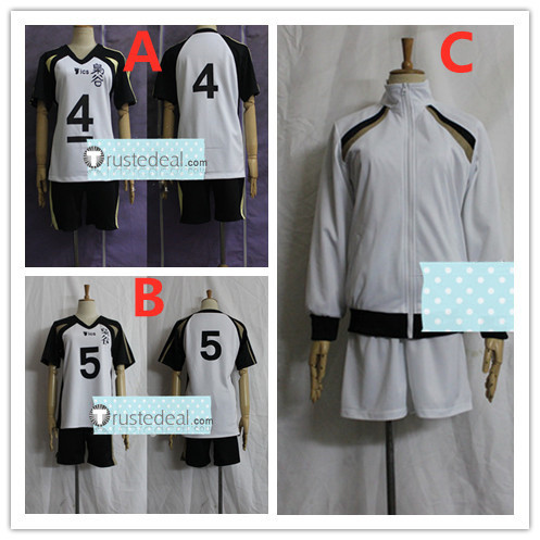 Haikyuu Fukurodani Academy High Volleyball Club Uniform Koutarou Keiji Jacket Cosplay Costume