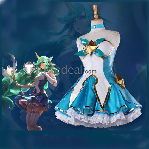 League of Legends LOL Star Guardian Syndra Miss Fortune Soraka Cosplay Costumes
