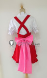 One Piece Cake Island Arc Nami  Pink Red Cosplay Costume