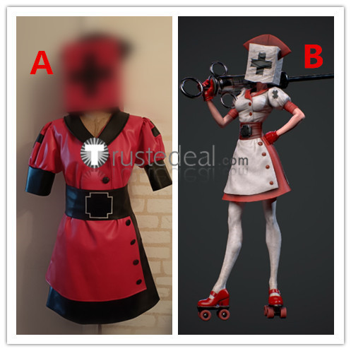 Dark Deception The Reaper Nurses Red White Cosplay Costume