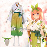 The Quintessential Quintuplets Go-Toubun no Hanayome 5 Equal Brides  Ichika Nino Miku Yotsuba Itsuki Nakano Fuutarou Uesugi Kimono Cosplay Costume