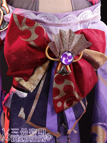 1/3 Delusion Genshin Impact Raiden Ei Shogun Beelzebul Cosplay Costume