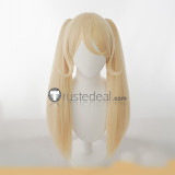 Super Danganronpa 2 Goodbye Despair Academy Hiyoko Saionji Blonde Cosplay Wig