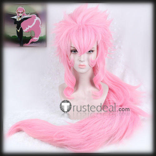 Magic Knights Rayearth Nova Pink Cosplay Wig