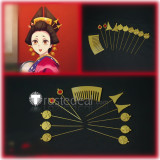 Kimetsu no Yaiba Demon Slayer District Arc Koinatsu Oiran Hairpins Accessories